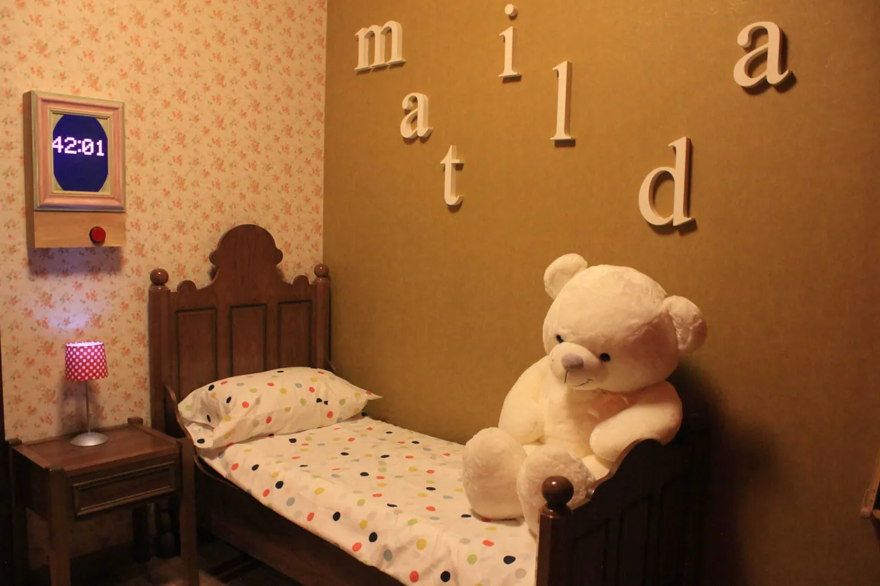 Inside Matilda at Escape Land