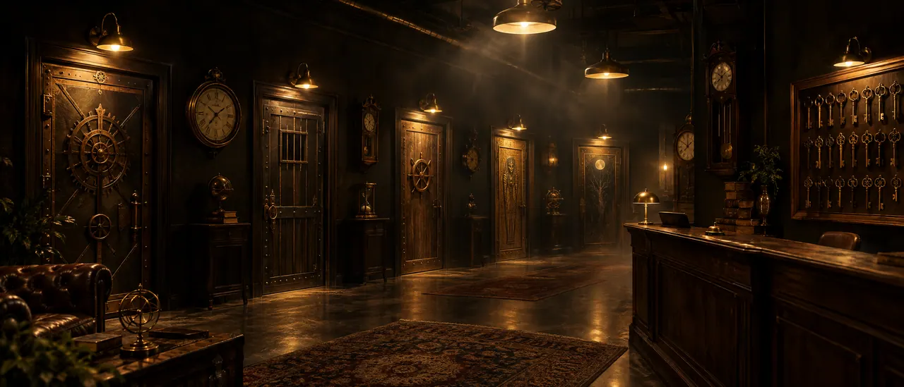 The Escape Land lobby